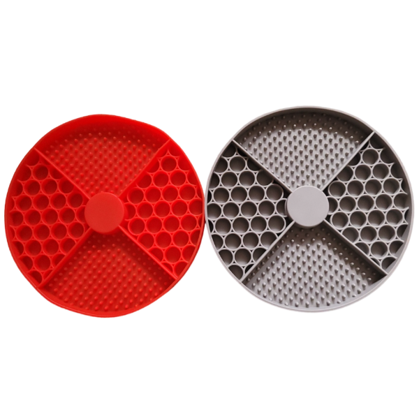 ROUND LICK MATS IN 2 COLORS