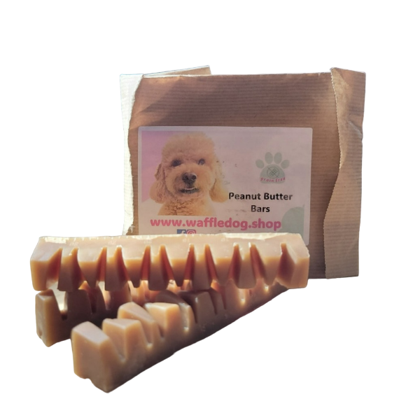 PEANUT BUTTER BARS FOR DOGS