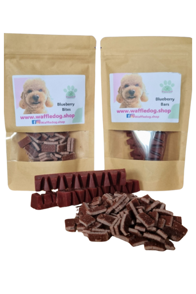 NATURAL BLUEBERRY BITES DOG TREATS