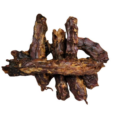 NATURAL DRIED DUCK NECK DOG TREATS