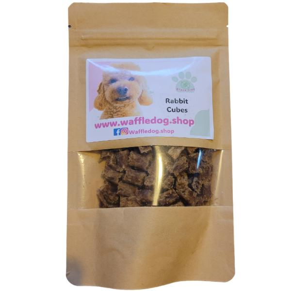 NATURAL RABBIT TREATS BAG 100G