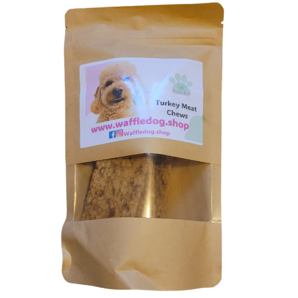 NATURAL TURKEY CHEWS BAG 100G