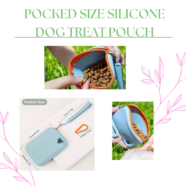 GrayCollageEnjoyCoffeeInstagramPost_1 DOG TREAT POUCH