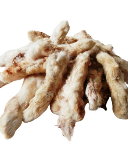 RABBIT LEGS WITH FUR