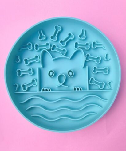 dog enrichment bowl lick mat